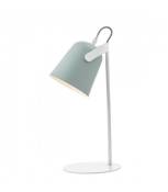 Lampe de table Effie blanc mat,Gris mat 1 ampoule 37cm