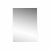 Miroir mural rectangulaire blanc 50,8x70,8cm