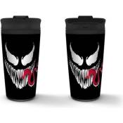 Mug de Voyage Venom noir Marvel métal Noir