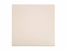 Plateau de table carré blanc 600 mm - bolero