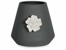 Pot de fleur lusitano noir convient à l'usage intérieur ameliahome