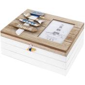 Signes Grimalt - Décoration du cadre Boîte à cadre avec des boîtes photo et des bijoux multicolores 20x25x11cm 25649 - multicolour