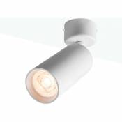 Spot pour ampoule GU10 Orientable 360º 'L' | Blanc
