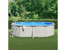 Vidaxl piscine avec échelle de sécurité 490x360x120 cm
