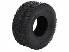Vidaxl pneus de brouette 2 pcs 15x6.00-6 4pr caoutchouc