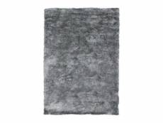 Celeste - tapis à poils longs extra-doux gris clair 130x180