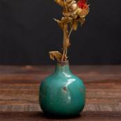 Chehoma - Vase céramique vert d'eau 9x9 cm - Vert