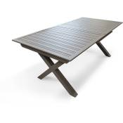 Dcb Garden - floride - Table de jardin en aluminium