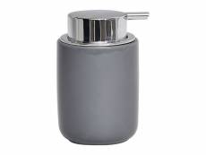 Distributeur à savon ou lotion en dolomite gris mat 235 ml - tendance