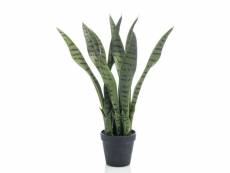 Emerald plante artificielle sansevieria 55 cm en pot 423636
