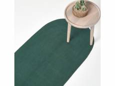 Homescapes tapis de couloir tissé à plat en coton