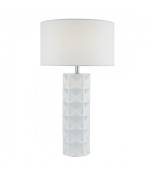 Lampe de table Gift céramique et blanc 1 ampoule