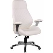 Office de chaise ergonomique en cuir écologique avec