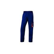 Pantalon de travail Delta Plus panostyle® polyester coton bleu marine / orange -M6PANBM0 42/44 (l) - Bleu marine/Orange