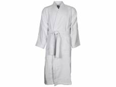 Peignoir de bain mixte 420gr/m² luxury kimono - blanc - 1 - s