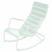 Rocking chair Luxembourg / Aluminium - Fermob vert