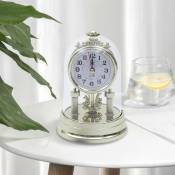 Senderpick - Réveil numérique rétro de style européen Horloges de table rétro Horloge de table silencieuse ancienne Horloge de table silencieuse