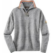 Terrax Workwear - Pull-over de travail gris chiné