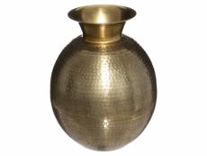 Vase métal oasis h 40 cm - atmosphera