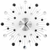 vidaXL Horloge Murale avec Mouvement à Quartz Design