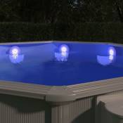 Vidaxl - Lampe led flottante submersible de piscine Multicolore