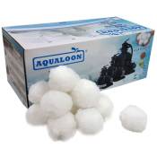 Aqualoon Balles filtrantes pour filtre à sable de piscine - 700g - Blanc