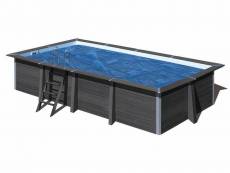 Bâche à bulles pour piscine composite rectangulaire 6,06 x 3,26 m - gré CVKPCOR60