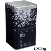 Boîte à riz en métal black edition noir - Noir -