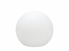Boule lumineuse ball (d35cm) en polyéthylène blanc