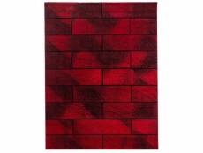 Brique - tapis effet mur - rouge 120 x 170 cm BETA1201701110RED