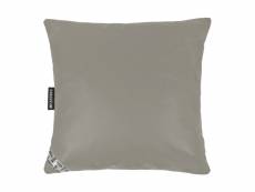 Coussin similicuir indoor gris clair happers 50x50