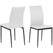Ebuy24 - Des Chaise de salle à manger, blanc.