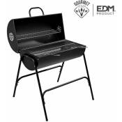 EDM - Barbecue à charbon de bois xl. couleur noir