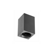 Gtv Lighting - Petit plafonnier cubique sensa mini - Aluminium - Noir - 11,5 cm - ip 20