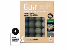 Guirlande boule lumineuse 32 led voice control - romania