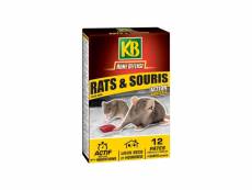 Kb pâte prets a l'emploi anti-rats et souris - 120