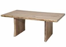 MASSIVMOEBEL24.DE Table Basse 120x70x45cm - Bois d'acacia
