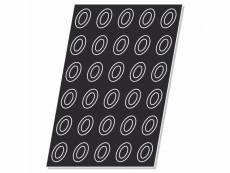 Moule flexipan® plaque silicone 24 savarins ovales