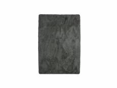 Neo yoga - tapis lavable à base fine et souple extra doux gris foncé 160x230 DEC3218111604414