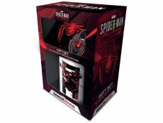 Pack spiderman marvel - tasse, sous-verre et porte-clés