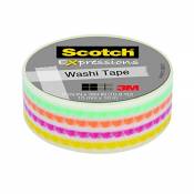 Scotch Ruban adhésif kk151036 créative, Washi Tape,