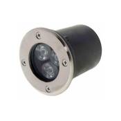 Spot Extérieur Encastrable LED IP65 220V Sol 3W 18° - Blanc Chaud 2300K - 3500K - SILAMP - Blanc Chaud 2300K - 3500K
