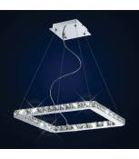 Suspension Galaxy carré Small 24W LED 6000K chrome