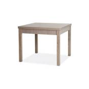 Table à manger pliante Orme en bois mélaminé cm 90x90 - 180