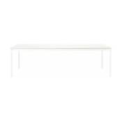 Table blanche bords en bois 190 cm Base - Muuto