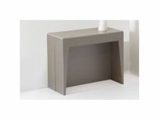 Table console extensible cosmic taupe 20100853523