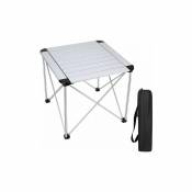 Table de camping en aluminium, pliable, table pliante,
