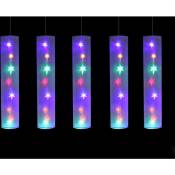 1001kdo - Set de 5 tubes lumineux multicouleur