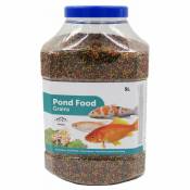 Animallparadise - Nourriture pour poisson d'étang, bassin aquatique granulats - 5 Litres
