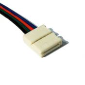 Barcelona Led - Connecteur ruban à ruban led 10mm rgb avec câble